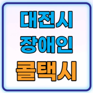 대전장애인콜택시