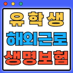 유학생해외근료생명보험